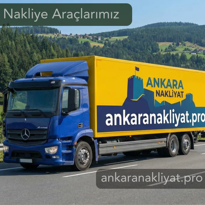 evden eve nakliyat araçlarımız